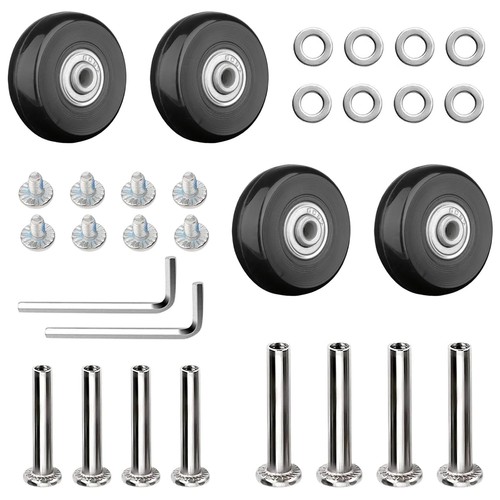 50x18mm luggage wheels - 50x18mm, set