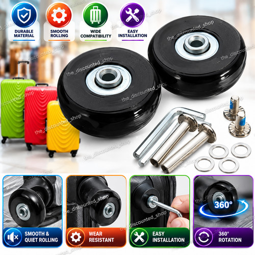 50x18mm luggage wheels set - luggage,