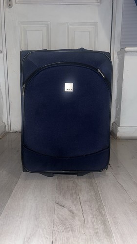 Tripp large soft blue suitcase - large,