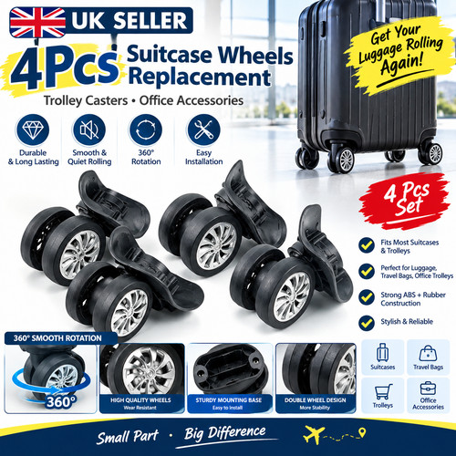 4pcs tripp suitcase - tripp, wheels